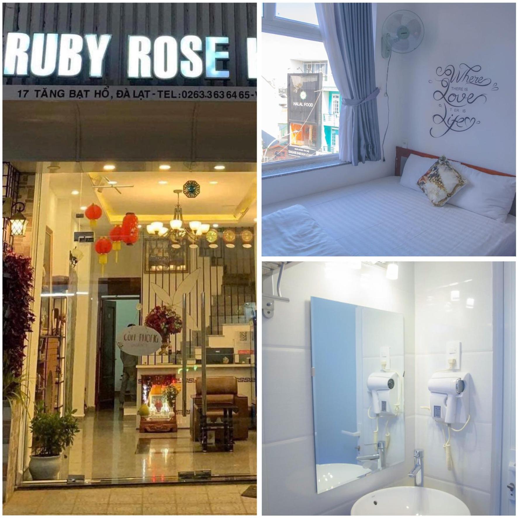 Hotel Ruby Rose House à Đà Lạt Extérieur photo