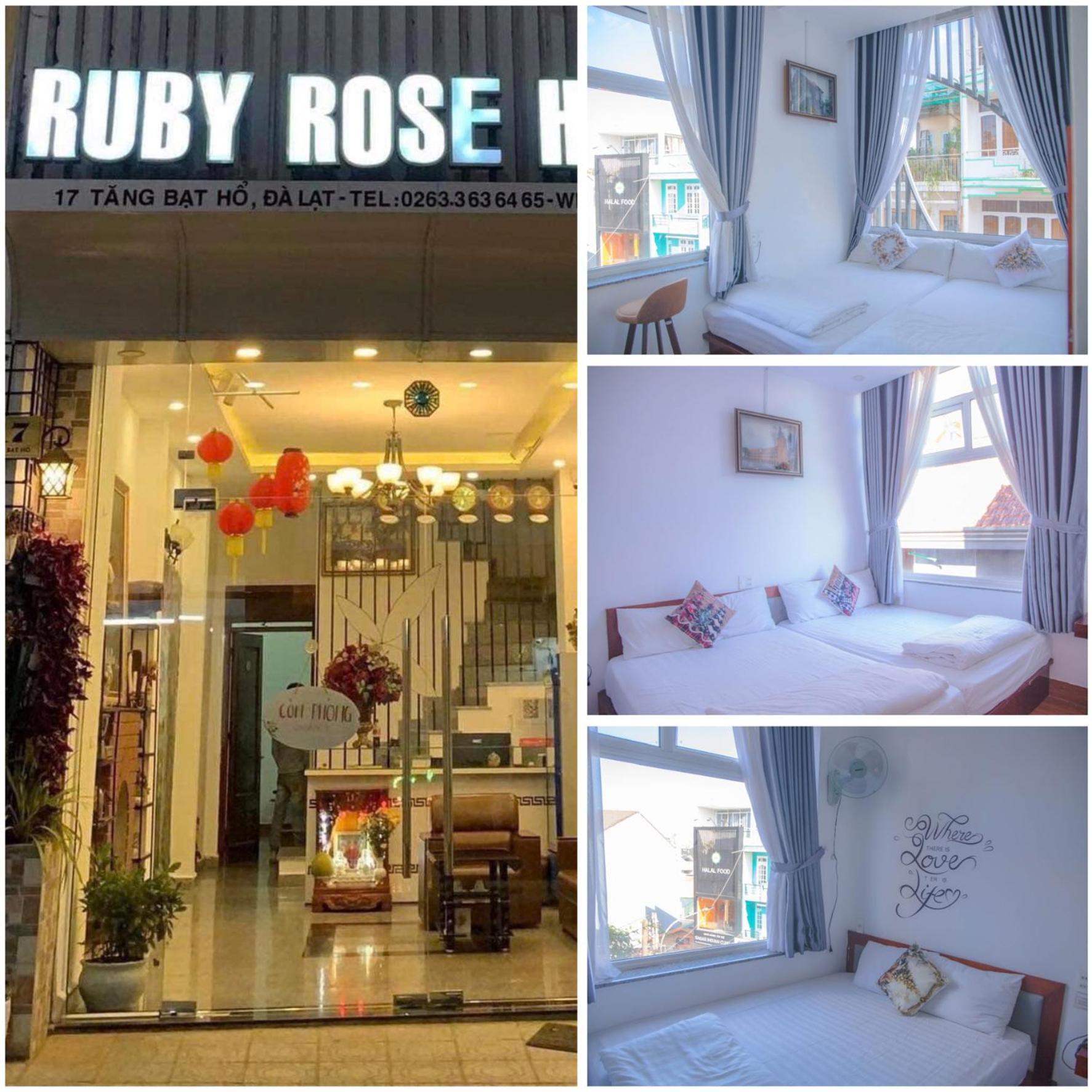 Hotel Ruby Rose House à Đà Lạt Extérieur photo
